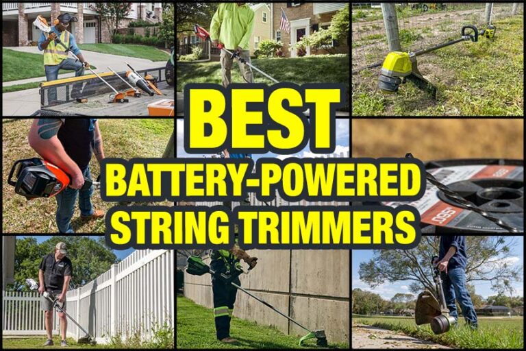 best battery powered weed trimmer