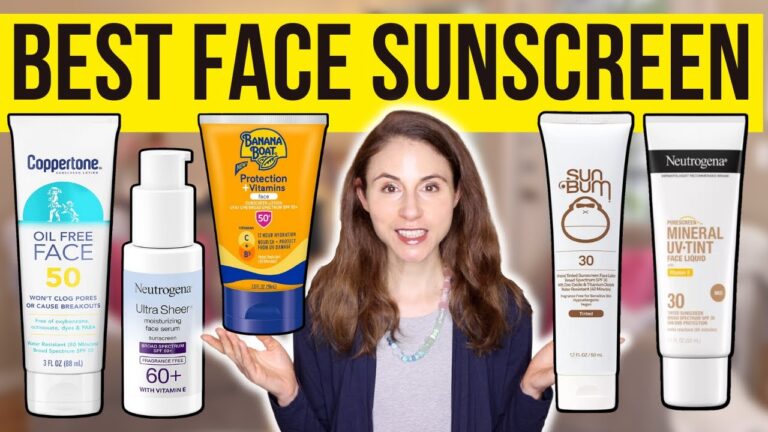 best face sunscreen