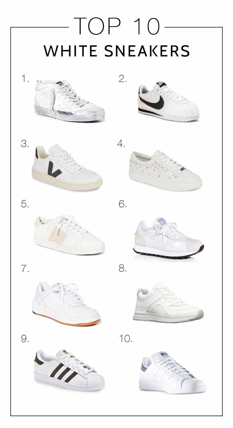 best sneakers white