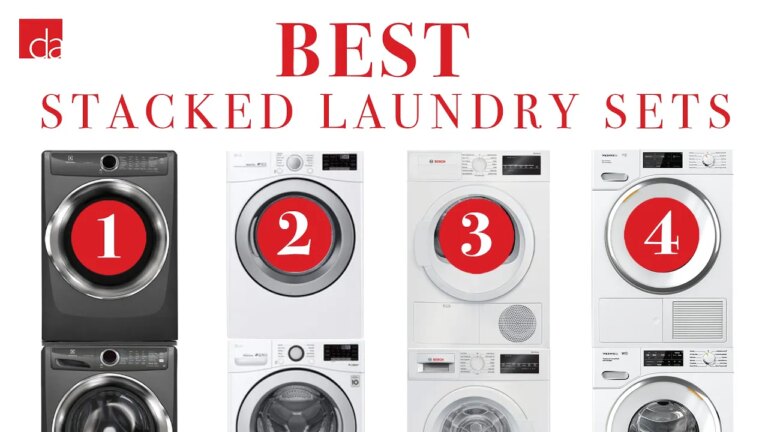 best stackable washer and dryer